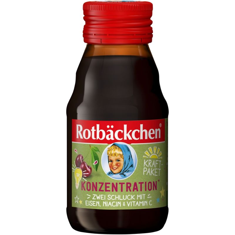 Rotbäckchen Kraftpaket Konzentration Shot - Produktbild