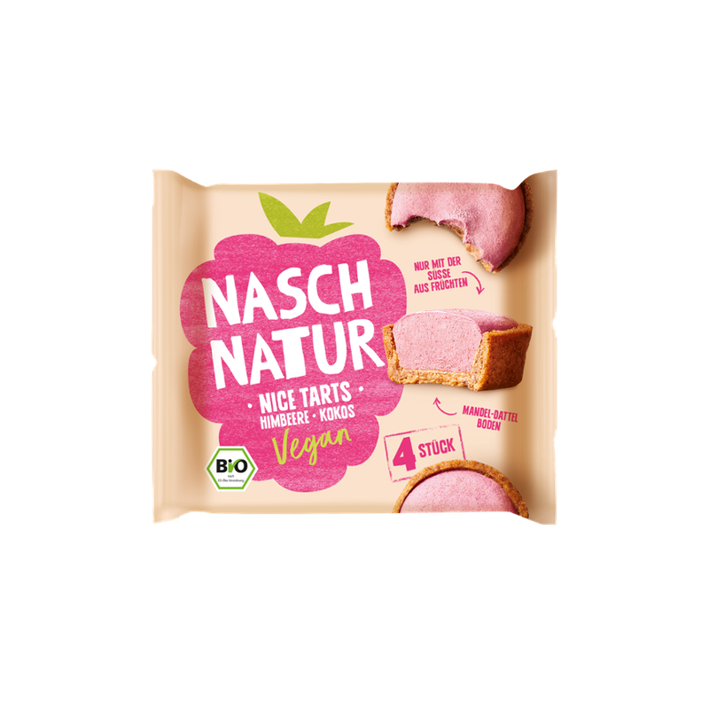 NaschNatur Himbeere NiceTarts von NaschNatur, bio - Produktbild