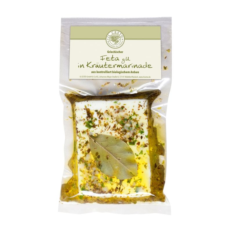 Il Cesto Orig. griech. Feta g.U. mariniert ohne Knoblauch - Produktbild