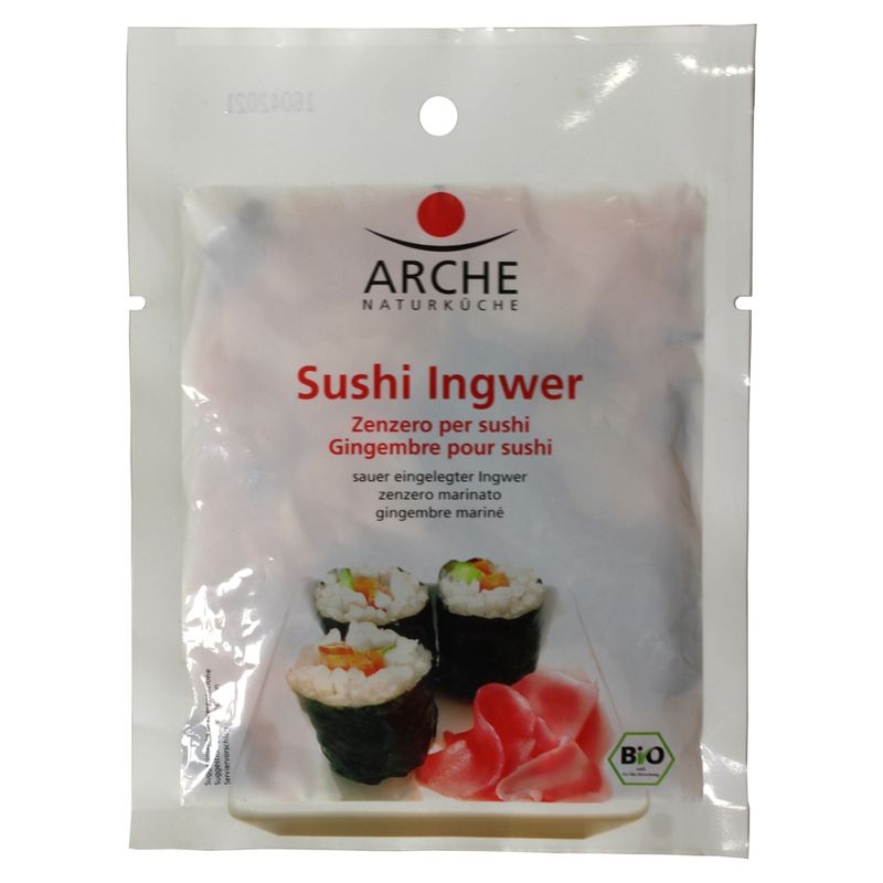Arche Naturküche Sushi Ingwer, Gingembre pour sushi - Produktbild