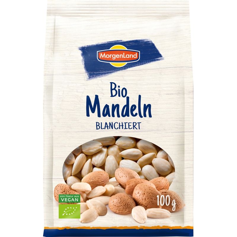 MorgenLand Bio Mandeln blanchiert - Produktbild