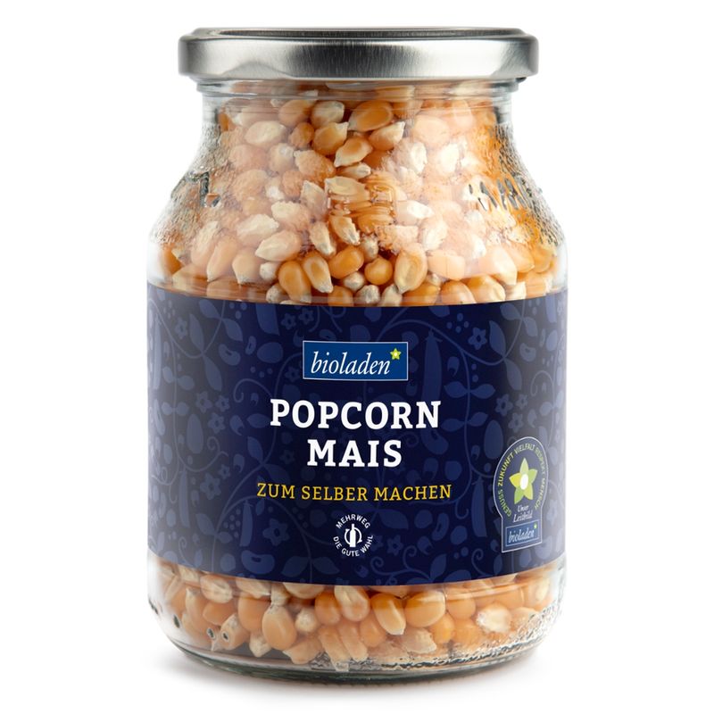 bioladen Popcornmais, im Pfandglas - Produktbild