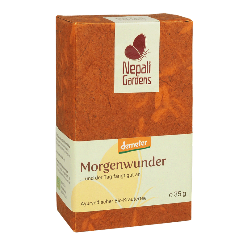 Nepali Gardens Ayurvedischer Demeter Kräutertee "Morgenwunder" - Produktbild