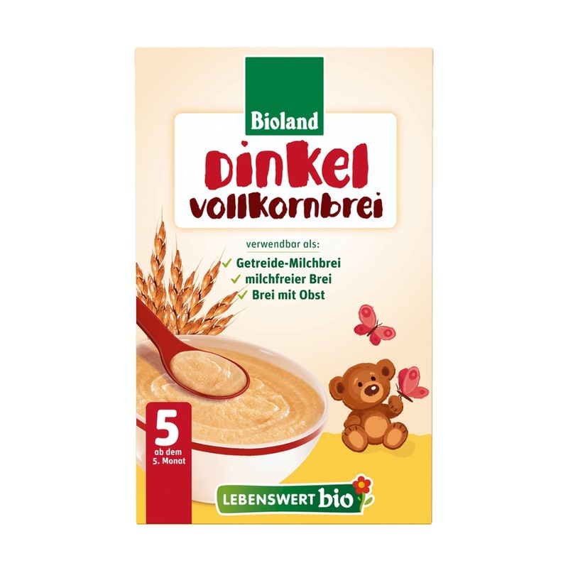 Lebenswert bio Dinkel-Vollkornbrei - Produktbild