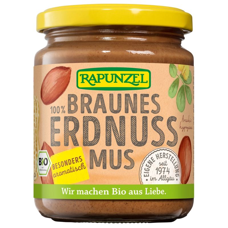 Rapunzel Erdnussmus braun - Produktbild