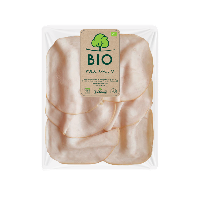 GRAN BRIANZA AFF. Pollo Arrosto BIO 80g 6pz Nitrite free - Produktbild