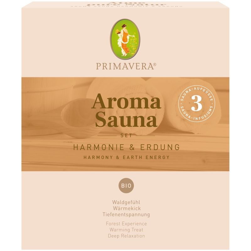 PRIMAVERA Set Aroma Sauna Harmonie & Erdung - Produktbild