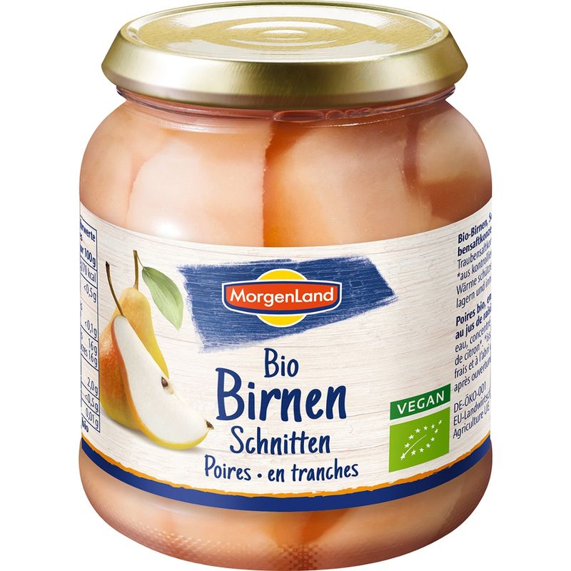 MorgenLand Birnen Schnitten - Produktbild