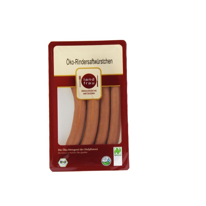 Landfrau Öko-Rindersaftwürstel - Produktbild