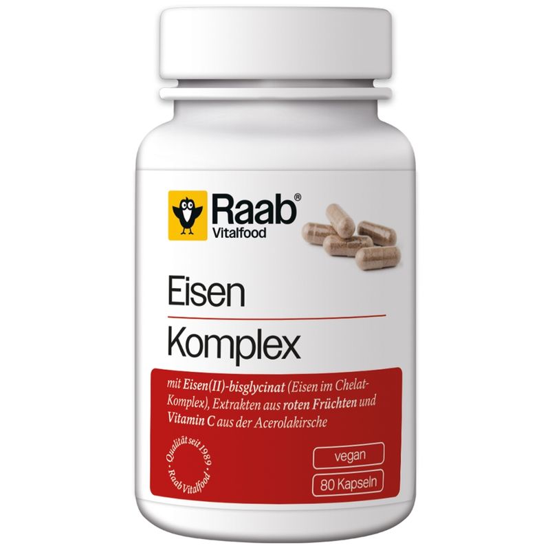 Raab Vitalfood Eisen Komplex Kapseln - Produktbild