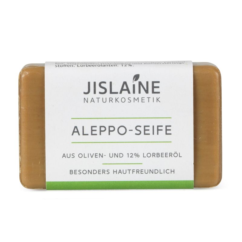 Jislaine Naturkosmetik Aleppo-Seife, 100g - Produktbild