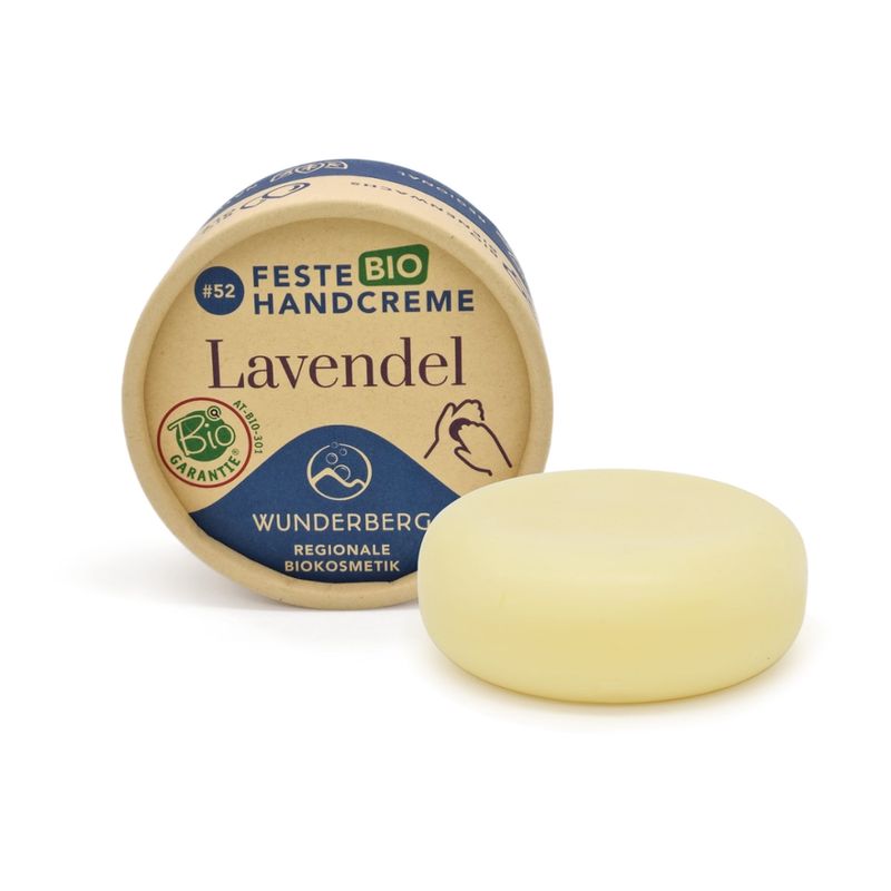 Wunderberg Feste BIO Handcreme #52 Lavendel - 75g - Produktbild