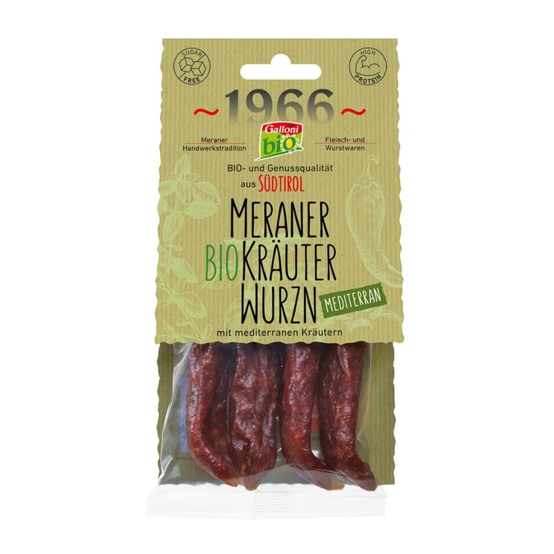 Galloni BIO BIO Kräuterwurzn "mediterran" 4St.100 gr. - Produktbild