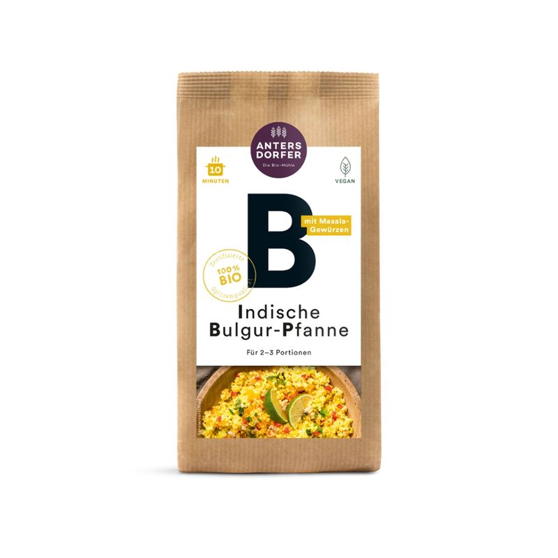 Antersdorfer - Die Bio-Mühle Bio Indische Bulgur-Pfanne - Produktbild