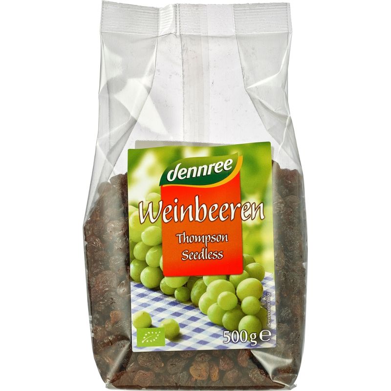 dennree Weinbeeren Thompson Seedless - Produktbild