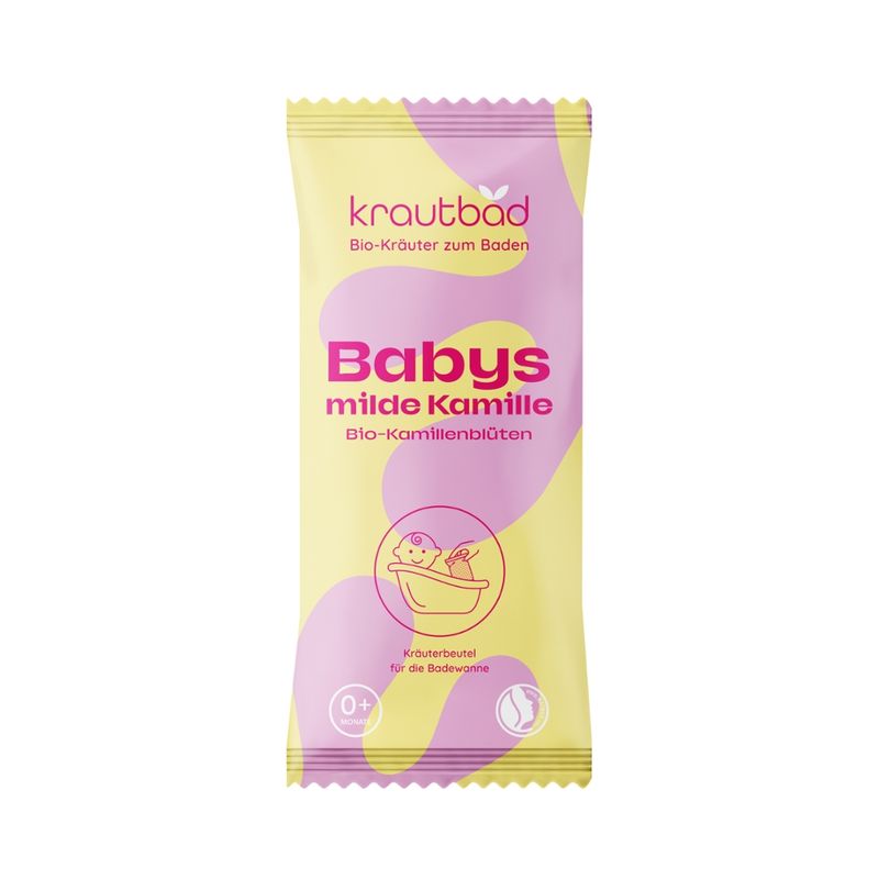 KRAUTBAD Kräuterbad Babys milde Kamille aus Bio-Kamille - Produktbild