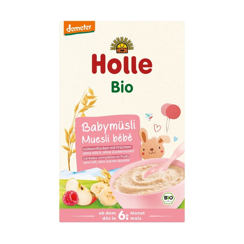 Holle  Bio-Vollkorn Babymüsli - Produktbild