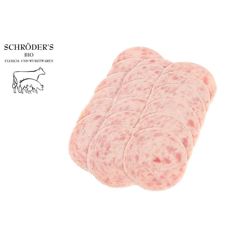 Schröder's Bio Fleisch- und Wurstwaren Geflügeljagdwurst 80 g - Produktbild
