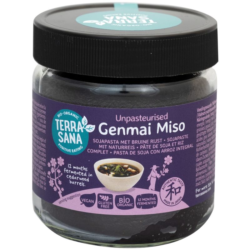 TerraSana Genmai Miso unpasteurisiert - Produktbild
