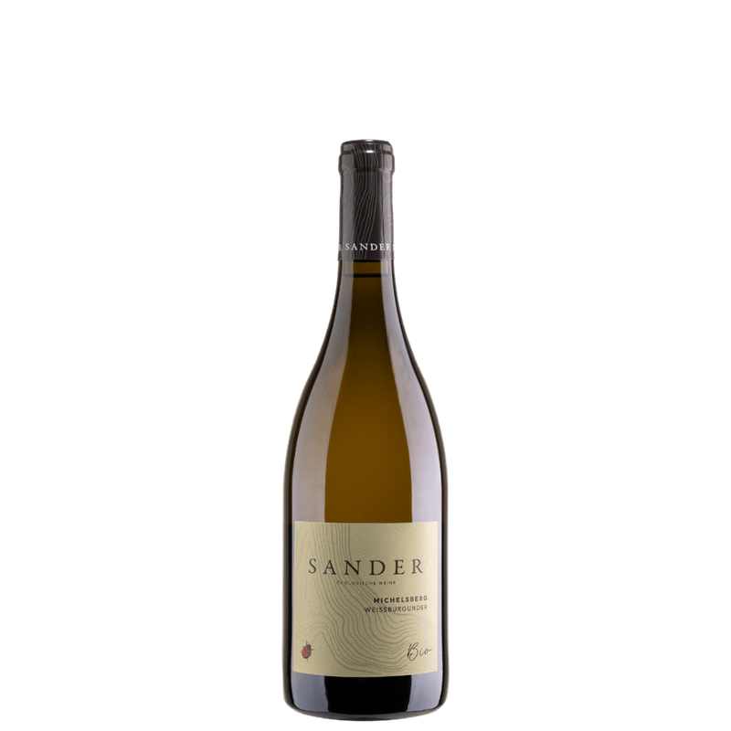 Sander – ökologische Weine Michelsberg Weißburgunder trocken - Produktbild