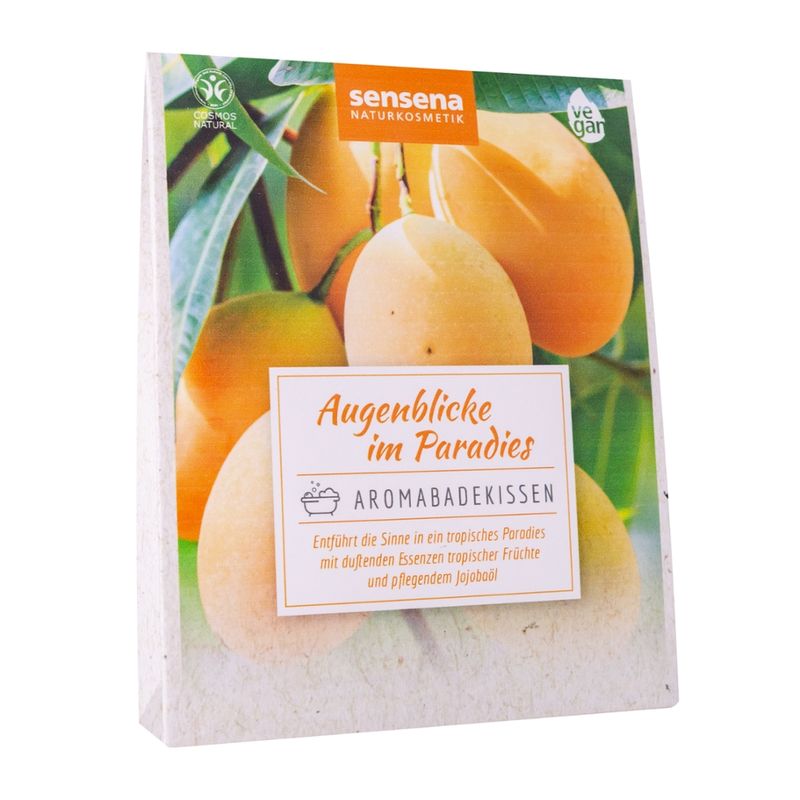 sensena Naturkosmetik Aromabadekissen "Augenblicke im Paradies" 60g - Produktbild
