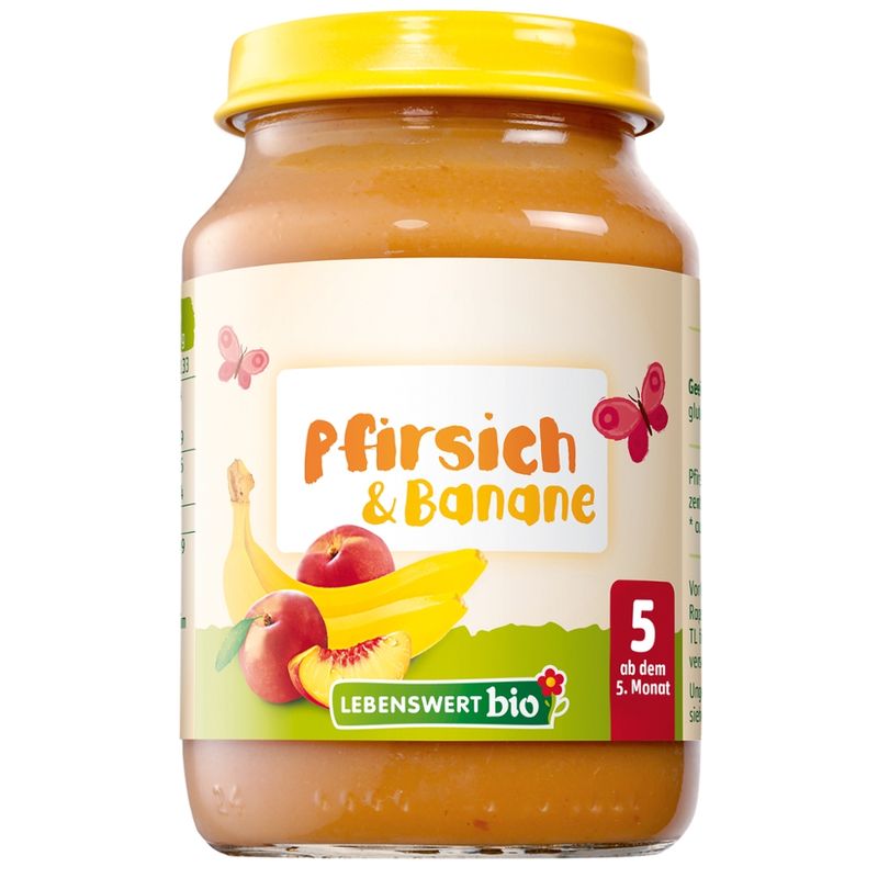 Lebenswert bio Pfirsich & Banane - Produktbild