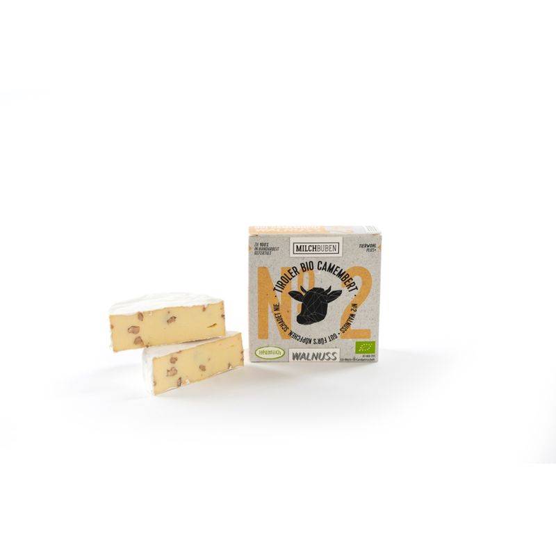 Milchbuben N°2 Bio Walnuss Camembert - Produktbild