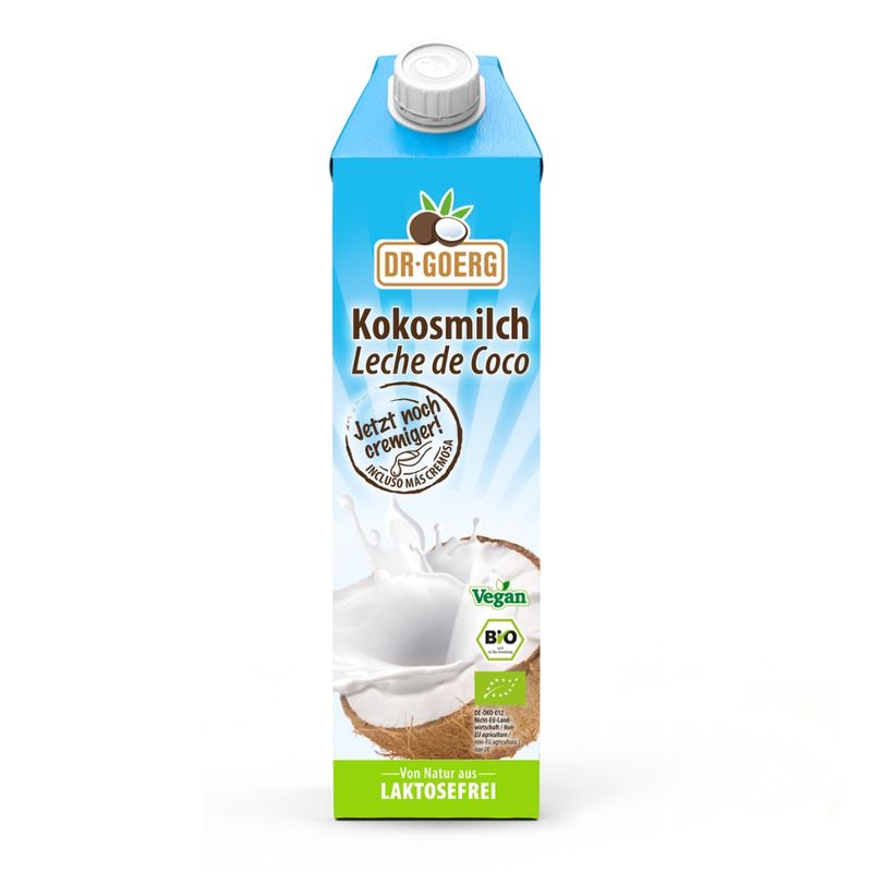 Dr. Goerg Dr. Goerg Premium Bio-Kokosmilch 1000 ml - Produktbild