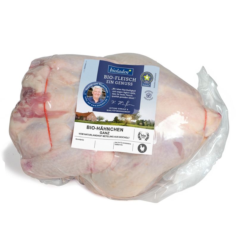 bioladen Hähnchen ohne Innereien, ganz - Produktbild