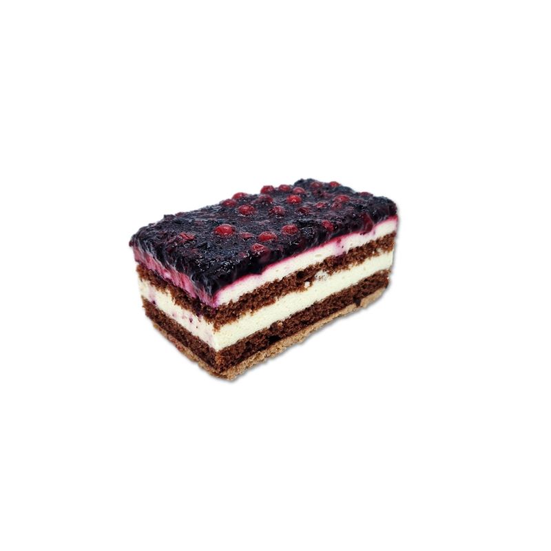 Bio Konditorei Tillmann Bio Waldfrucht-Sahneschnitte (Tiefgekühlt) 30 Stück - Produktbild