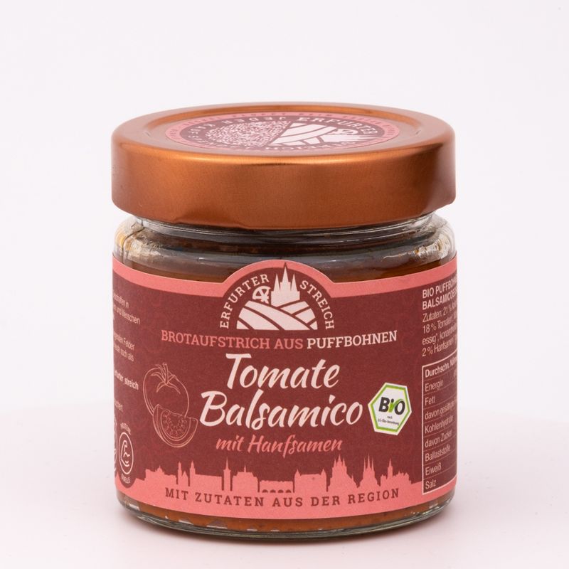 Erfurter Streich Erfurter Streich Bio Brotaufstrich Tomate-Balsamico - Produktbild