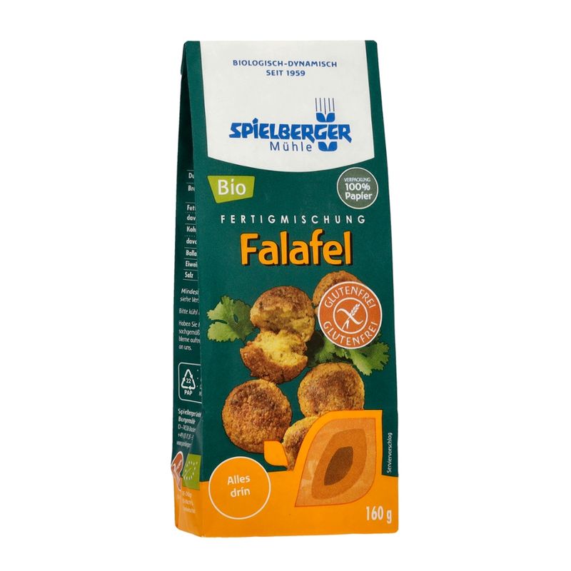 Spielberger Mühle Falafel Fertigmischung, glutenfrei, kbA - Produktbild