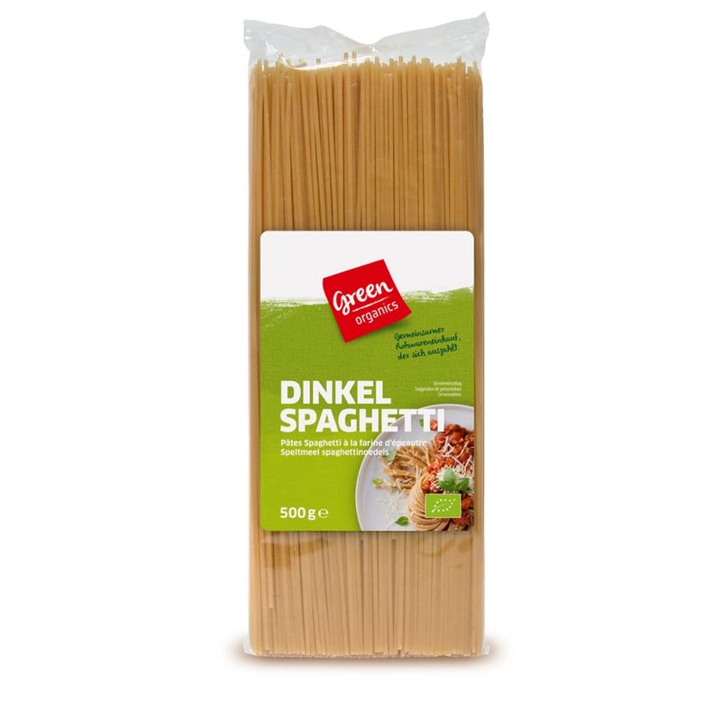 greenorganics Dinkel Spaghetti hell - Produktbild