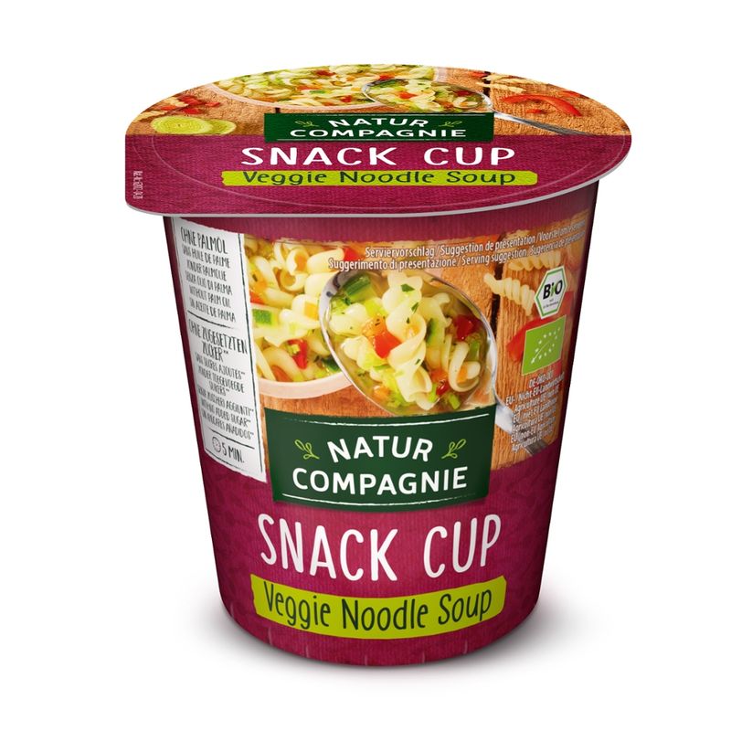 Natur Compagnie Snack Cup Veggie Noodle Soup - Produktbild