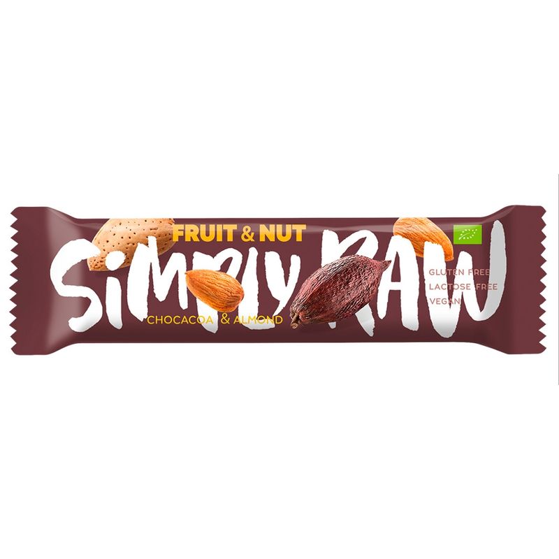 Simply Raw Fruit & Nut Chocacoa & Almond - Produktbild