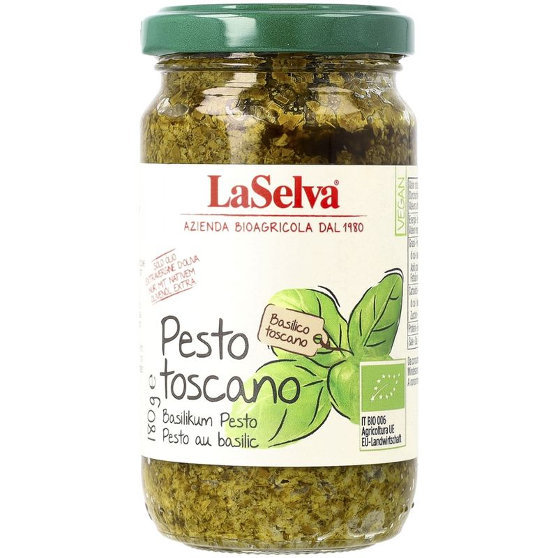 LaSelva Pesto toscano - Basilikum Pesto - Produktbild