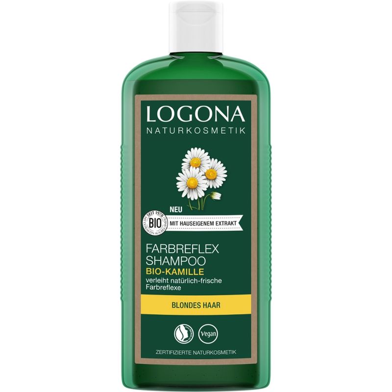 Logona Farbreflex Shampoo Bio-Kamille Blondes Haar - Produktbild