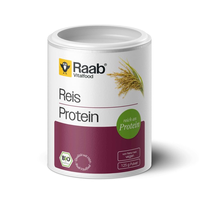 Raab Vitalfood BIO Reis Protein Pulver - Produktbild