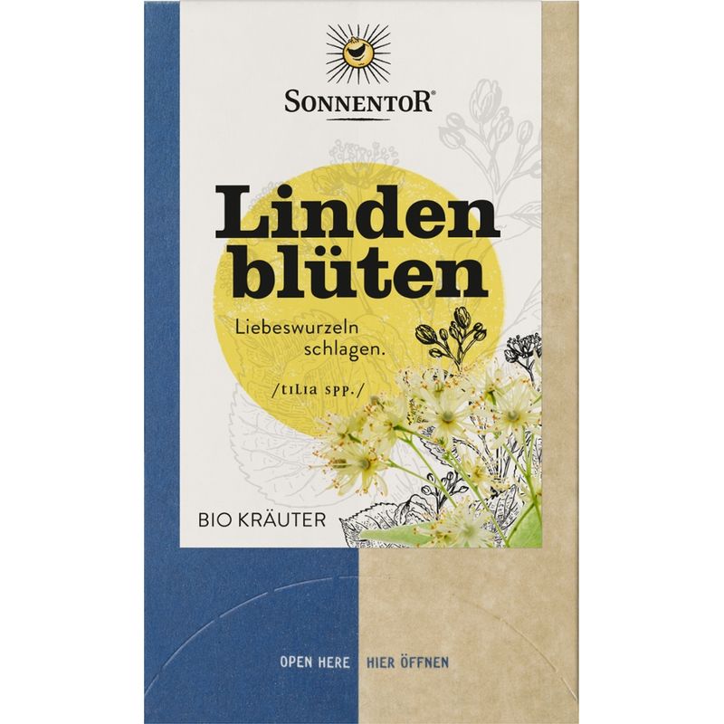 Sonnentor Lindenblüten, Doppelkammerbeutel - Produktbild