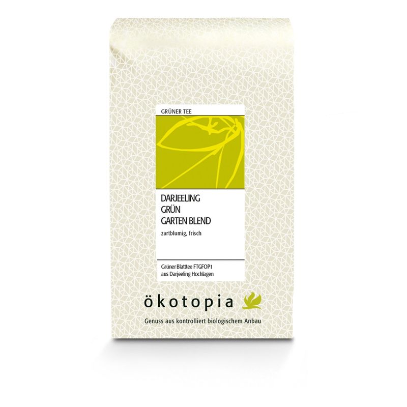 Ökotopia  Darjeeling Grün Garten Blend kbA 1000g SR - Produktbild