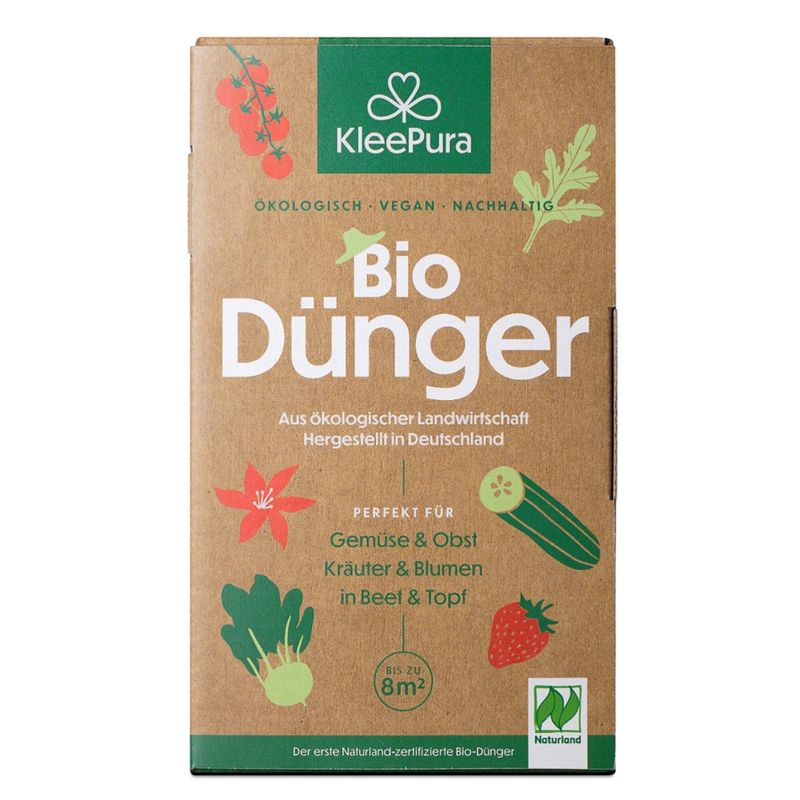 KleePura BioDünger KleePura BioDünger aus 100% Bio-Klee und Bio-Luzerne (Naturland) - Produktbild