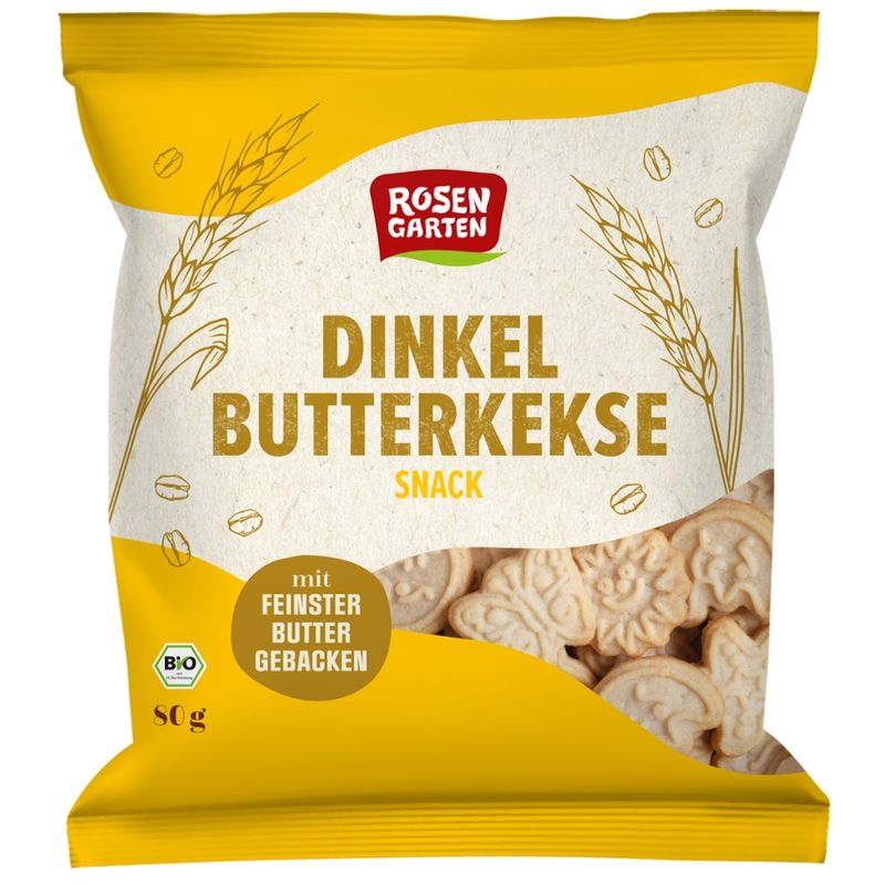 Rosengarten Dinkel Butterkekse Snack - Produktbild