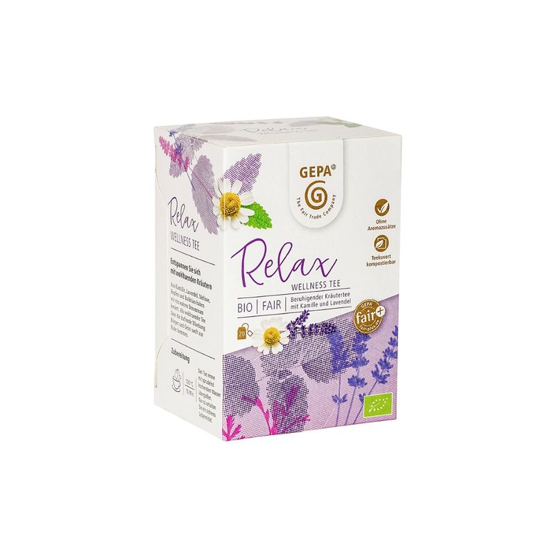 GEPA - The Fair Trade Company Bio Relax Teebeutel - Produktbild