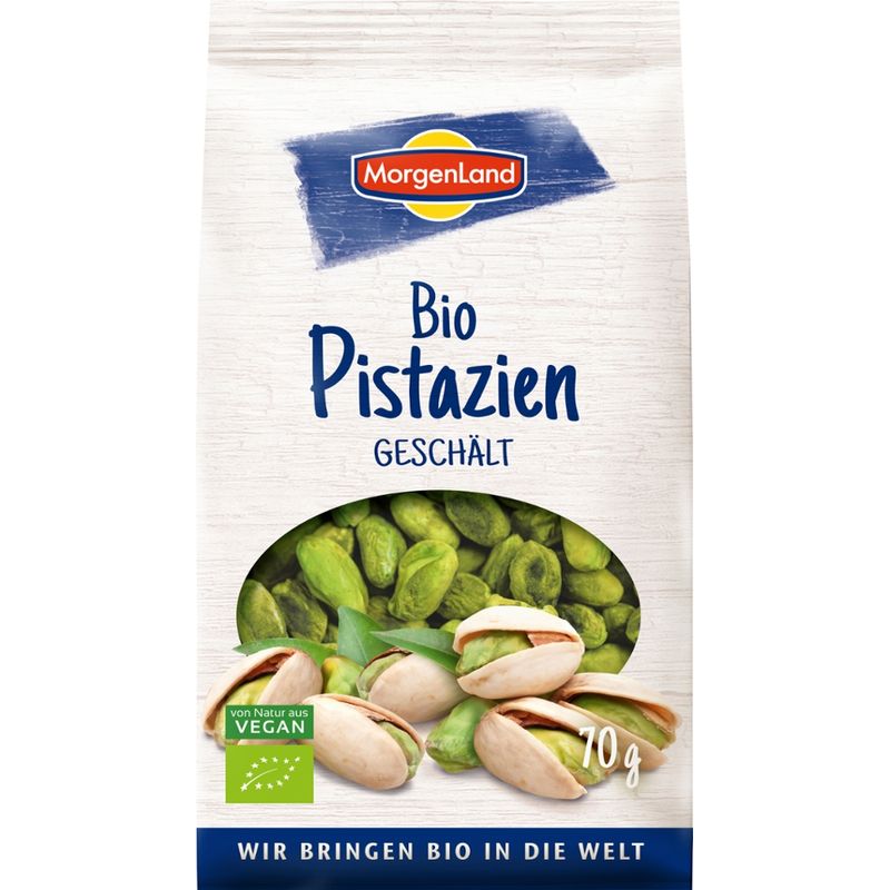 MorgenLand Bio Pistazien, geschält - Produktbild