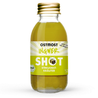 OSTMOST Ingwer Shot Streuobst Kräuter 100ml - Produktbild