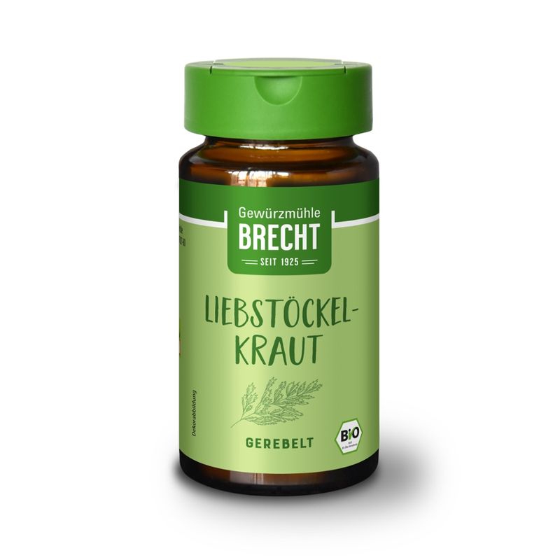 Gewürzmühle Brecht Liebstöckelkraut gerebelt - Glas - Produktbild