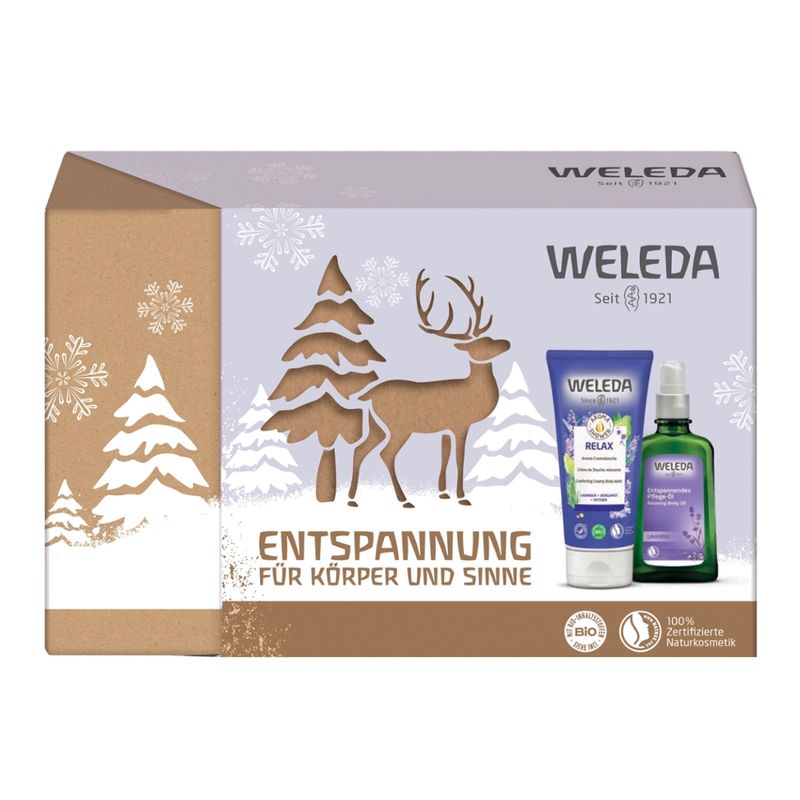 Weleda Geschenkset Relax/Lavendel 2023 ApoFH - Produktbild
