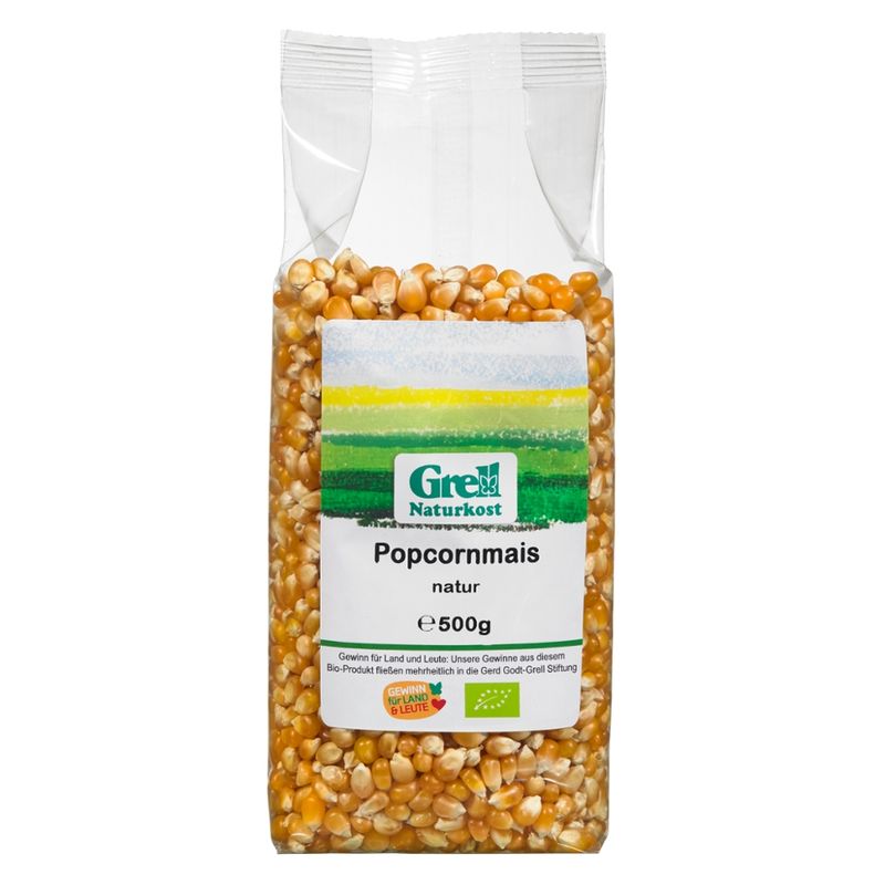 Grell Naturkost Popcornmais natur - Produktbild