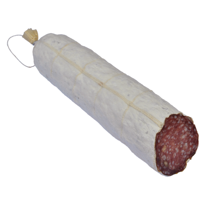 Metzger Max BIO Trüffel-Salami, weißgereift im Ring - Produktbild