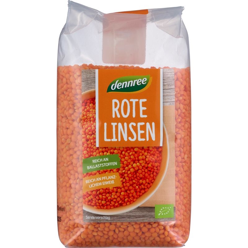 dennree Rote Linsen - Produktbild